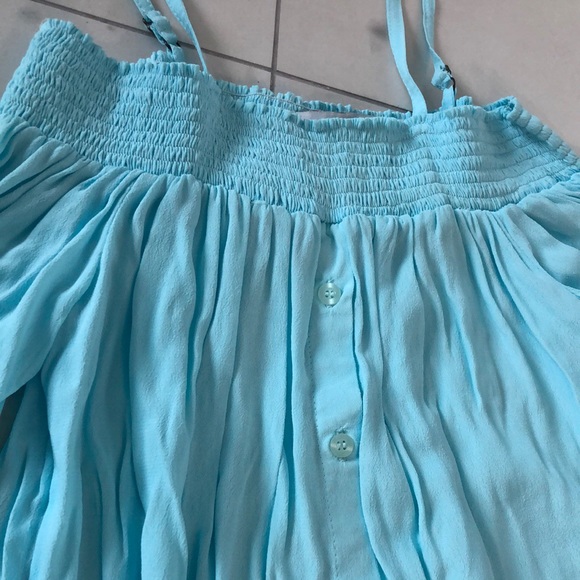 NEW! Aila Blue Gypsy Mini Dress - Picture 12 of 16